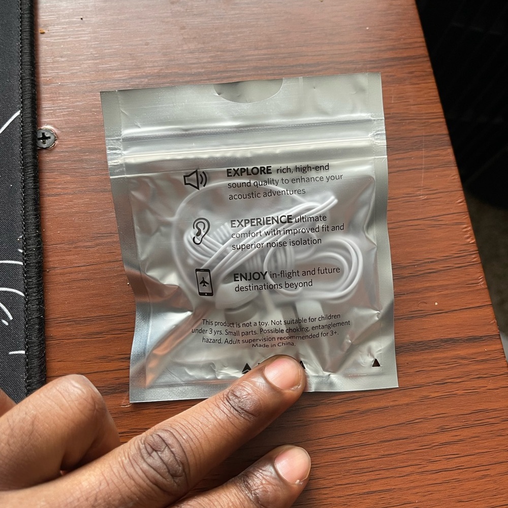 White Earbuds